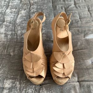 Loeffler Randall platform slingback heels